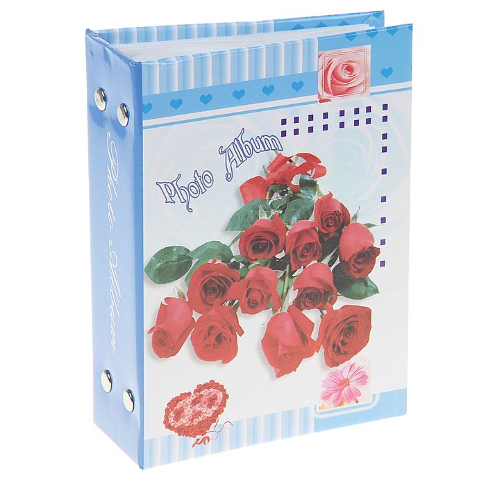 Фотоальбом на 92 фото 10х15 "Прекрасные цветы", микс