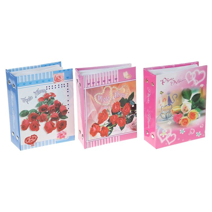 Фотоальбом на 92 фото 10х15 "Прекрасные цветы", микс