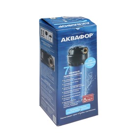 

УЦЕНКА Корпус предфильтра "Аквафор", 1/2", 12х12.5х39 см, для холодной воды, армированный