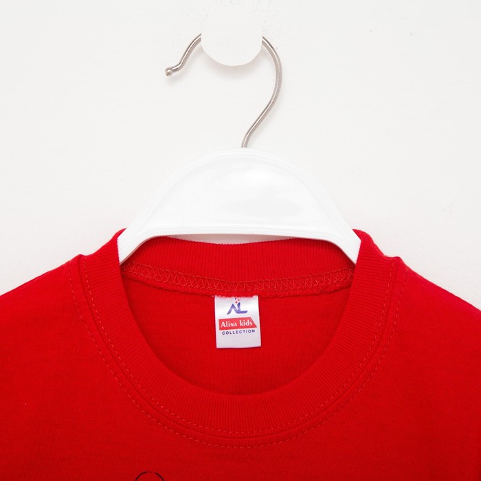 

Футболка для девочки, цвет красный/Lady, рост 92 см