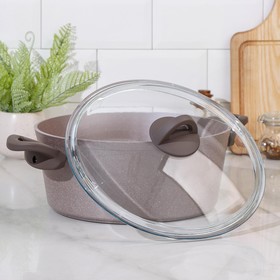 

УЦЕНКА Кастрюля Papilla Wilma cappuccino granite, d=28 см