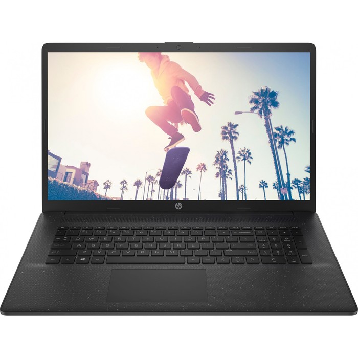 фото Ноутбук hp 17-cp0091ur, 17.3", 3050u, 4гб, ssd256гб, radeon, fdos,wi-fi