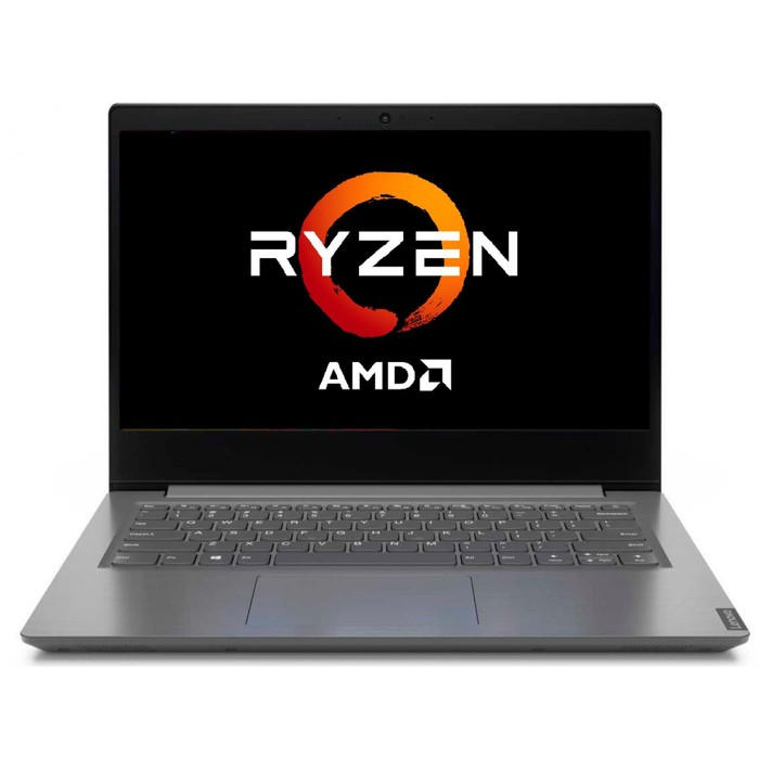 фото Ноутбук lenovo v14-ada, 14", ryzen 3 3250u, 8гб, ssd 256 гб, fdos, wi-fi, bt, серый