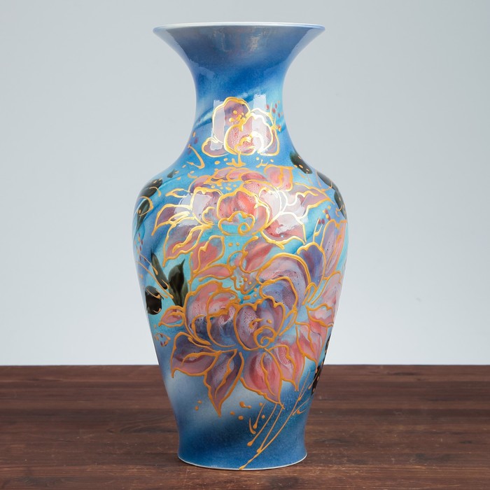 Ваза "Титаник" цветы, микс