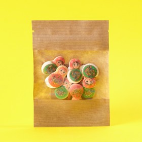 

Сахарные фигурки «Медальоны. Пасхальные матрёшки. Хохлома», 45 х 30, 23 г