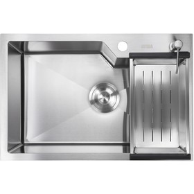 

Мойка кухонная AVINA HM 6548S satin, врезная, выпуск 3 1/2, 6-угольная, 650х480х210мм, сатин 78715