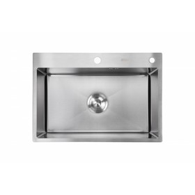 

Мойка кухонная AVINA HM 7048 satin, врезная, выпуск 3 1/2, 700х480х210, сатин
