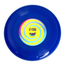 Летающая тарелка «Малая» 13 см, цвет синий Ош