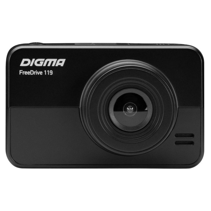 Видеорегистратор Digma FreeDrive 119, дисплей IPS 2,2 1920x1080, угол 140°