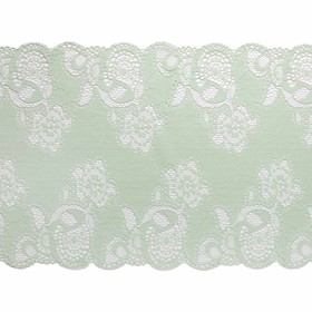 

Кружево эластичное 19 см/10 м (салатовый)