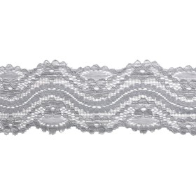 

Кружево эластичное 6 см/9,14 м (серый)