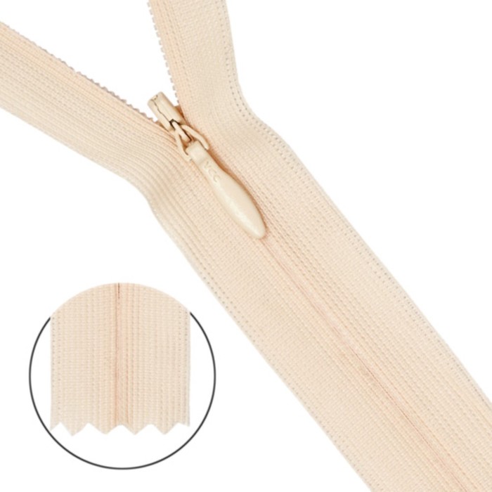 

Молния потайная №3, 50 см, 10 шт в уп.