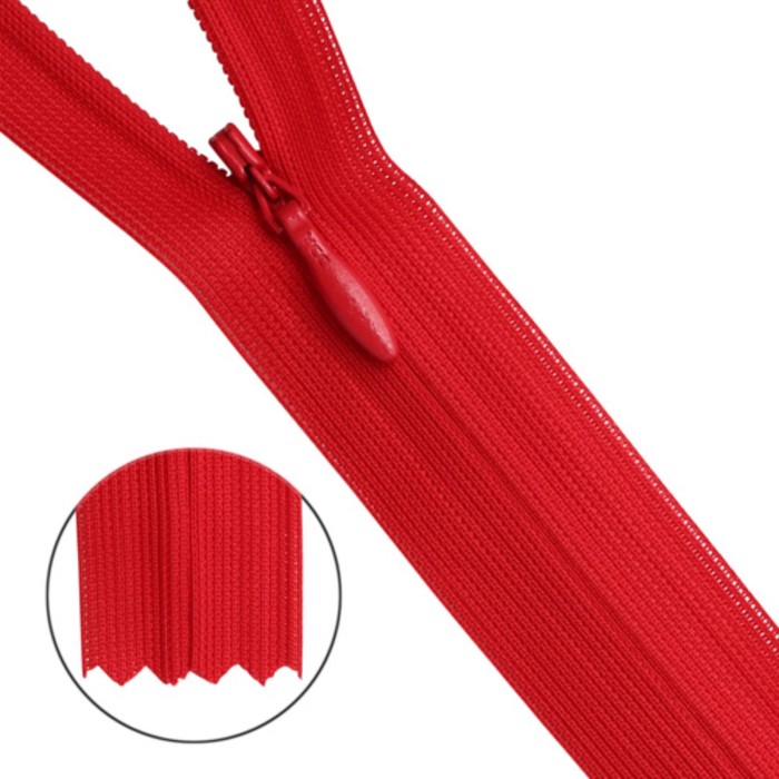 

Молния потайная №3, 50 см, 10 шт в уп.