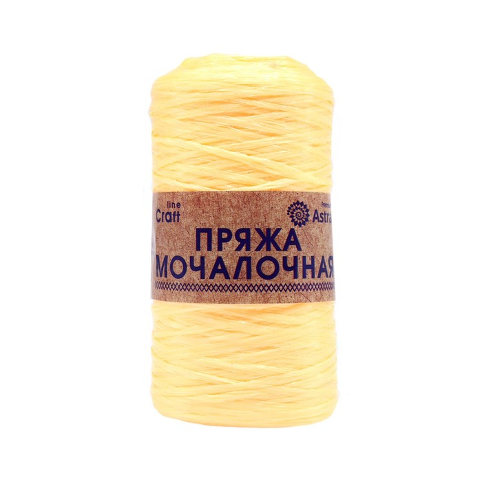 

Пряжа «Мочалочная», 50 гр/200 м (100% полипропилен) (чайная роза) 10 шт в уп.