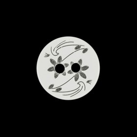 

Пуговица 11 мм, 2 прокола (белый), 100 шт