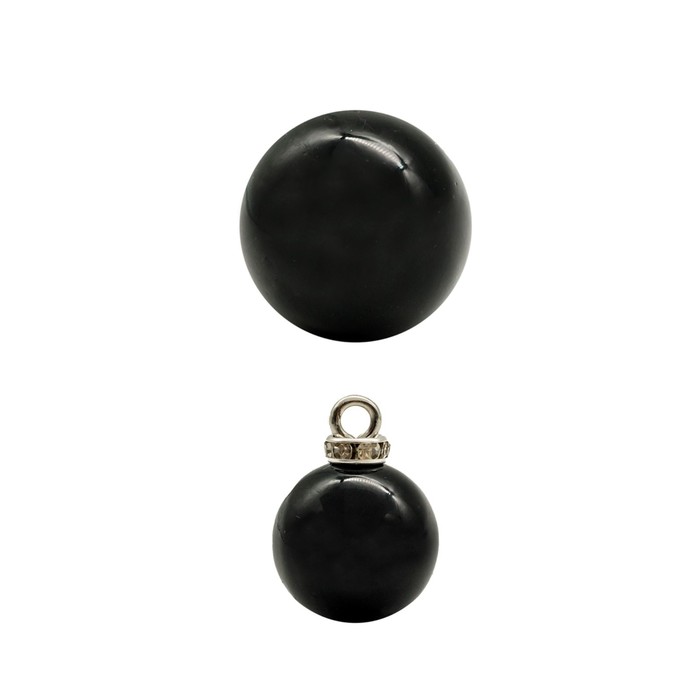 

Пуговица 16 мм (Black (чёрный)), 24 шт