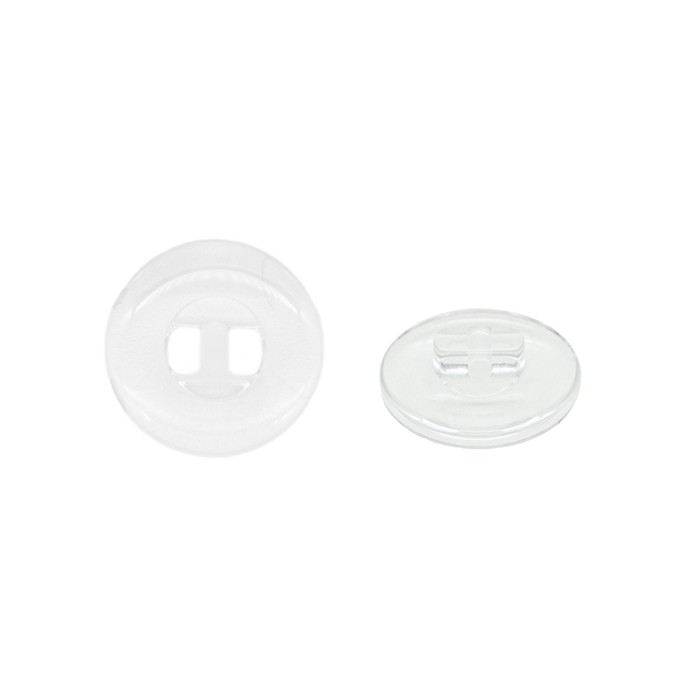 

Пуговица 24L (15 мм) (Clear (прозрачный)), 72 шт