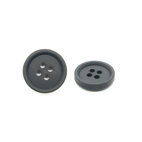 

Пуговица 24L (15 мм) 4 прокола (Black (чёрный)), 36 шт