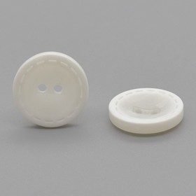 

Пуговица 24L (wht-011 (белый)), 72 шт