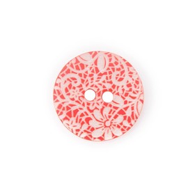 

Пуговица 24L, 2 прокола (col.04 (красный)), 36 шт