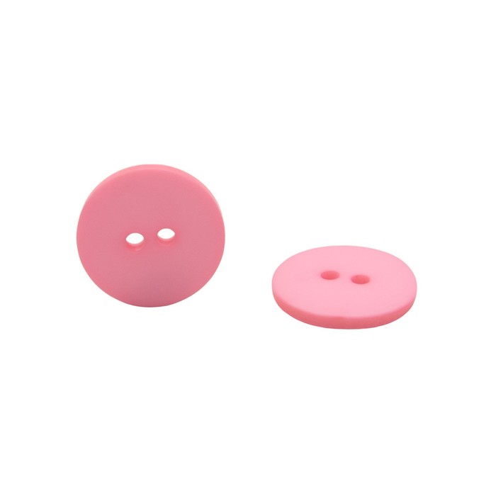 

Пуговица 28L (18 мм) 2 прокола (Pink (розовый)), 72 шт