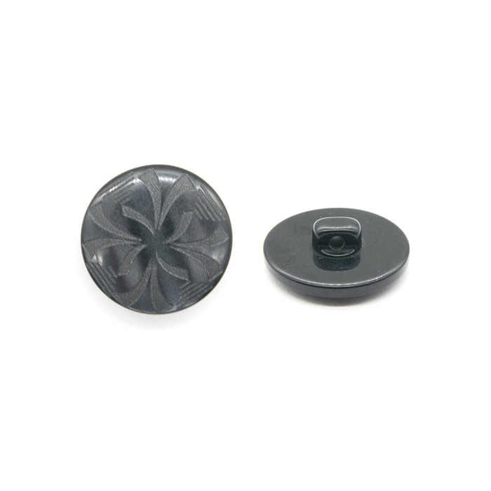 

Пуговица 32L (Black (чёрный)), 24 шт