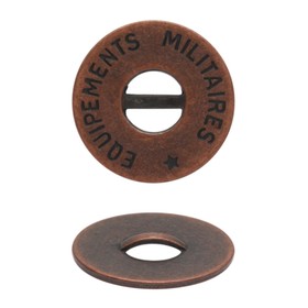 

Пуговица 32L (Copper), 12 шт