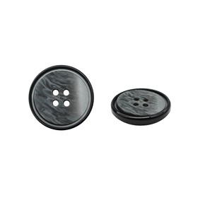 

Пуговица 36L (23 мм) 4 прокола (Black (чёрный)), 24 шт