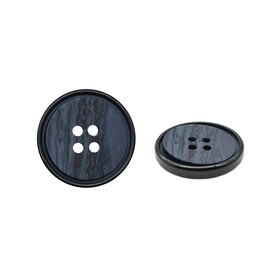 

Пуговица 36L (23 мм) 4 прокола (Blue (синий)), 24 шт