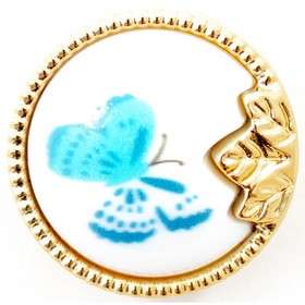 

Пуговица 40L (25 мм) (Blue (синий)), 24 шт