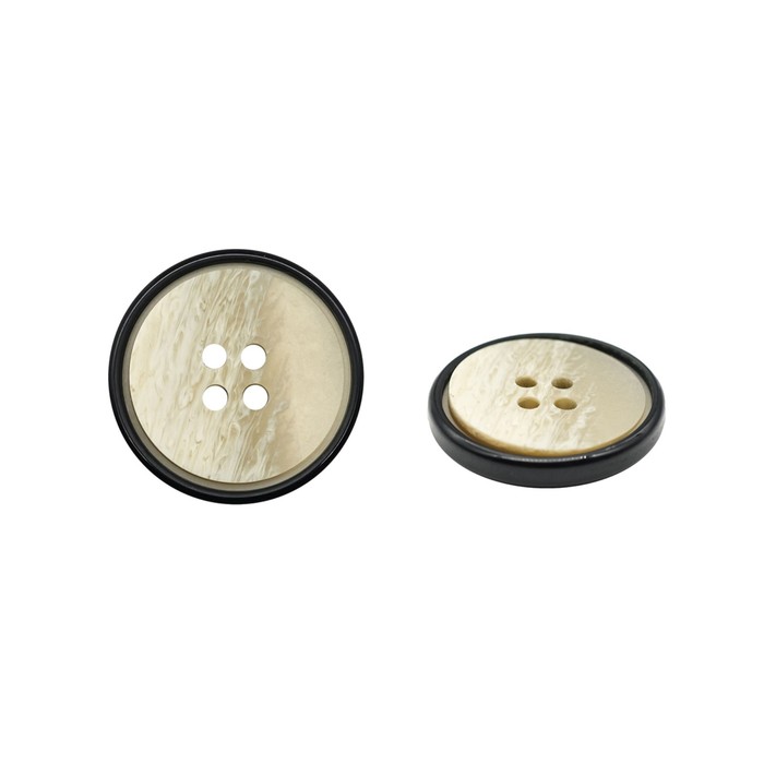 

Пуговица 40L (25 мм) 4 прокола (Beige (бежевый)), 24 шт