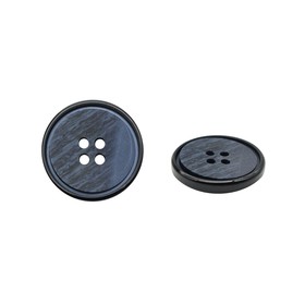 

Пуговица 40L (25 мм) 4 прокола (Blue (синий)), 24 шт