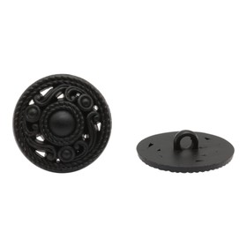 

Пуговица 40L (Black), 24 шт