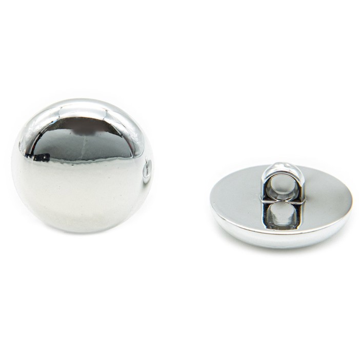 

Пуговица 44L (27 мм) (Silver (серебристый)), 24 шт