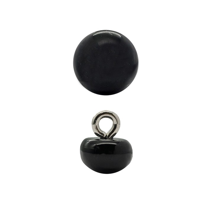 

Пуговица 8 мм (Black (чёрный)), 36 шт