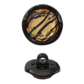 

Пуговица CTI 0336 28L (черн/беж.черн), 36 шт