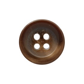 

Пуговица мужская костюмная 543294/4 24 (5406 коричн./глянц.), 100 шт