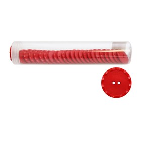 

Пуговица на прокол 28 мм (18-1664 красный), 24 шт в уп., 1 упак