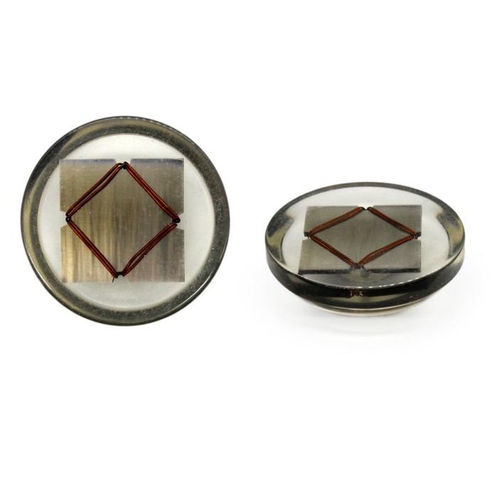 

Пуговица пальтовая на ножке (пластик), 6 шт