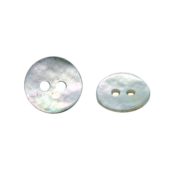 

Пуговица ракушка 16L (9 мм) 2 прокола (Blue1 (синий1)), 50 шт