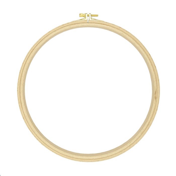 

Пяльцы круглые буковые, d=250 мм, высота обода 16 мм, Nurge Hobby