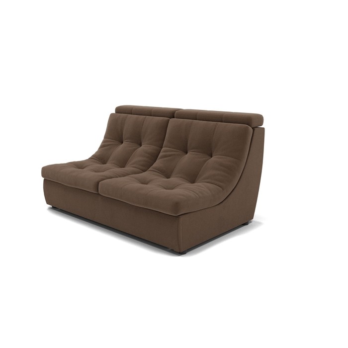 Прямой диван «Монако 1», механизм венеция, ППУ, велюр, цвет селфи 03