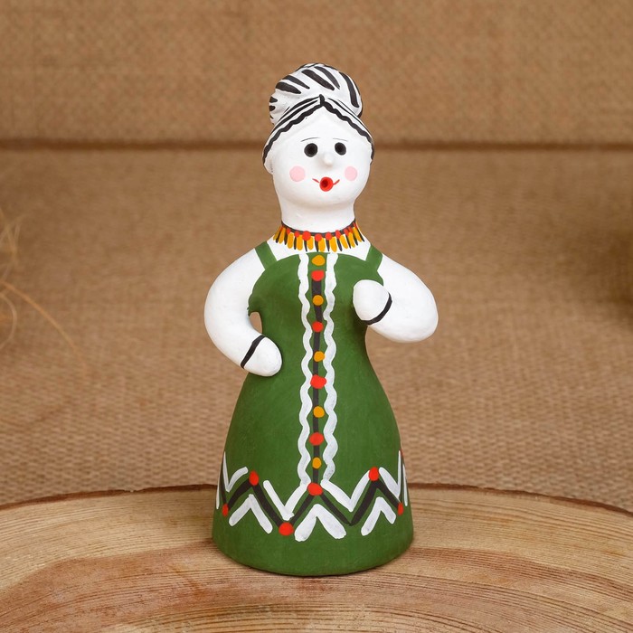 Сувенир «Баба», 5×5×10,5 см, каргопольская игрушка