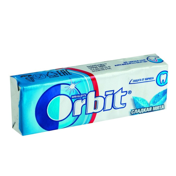 

Жев.резинка Orbit 13,6г/Сладкая Мята