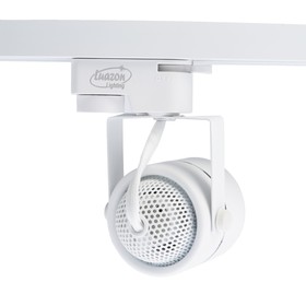 

Трековый светильник Luazon Lighting под лампу Gu10, круглый, корпус белый