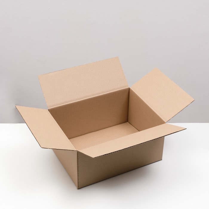 Коробка складная бурая 40 х 30 х 20 см коробка для переезда бурая 50 х 31 х 40 см