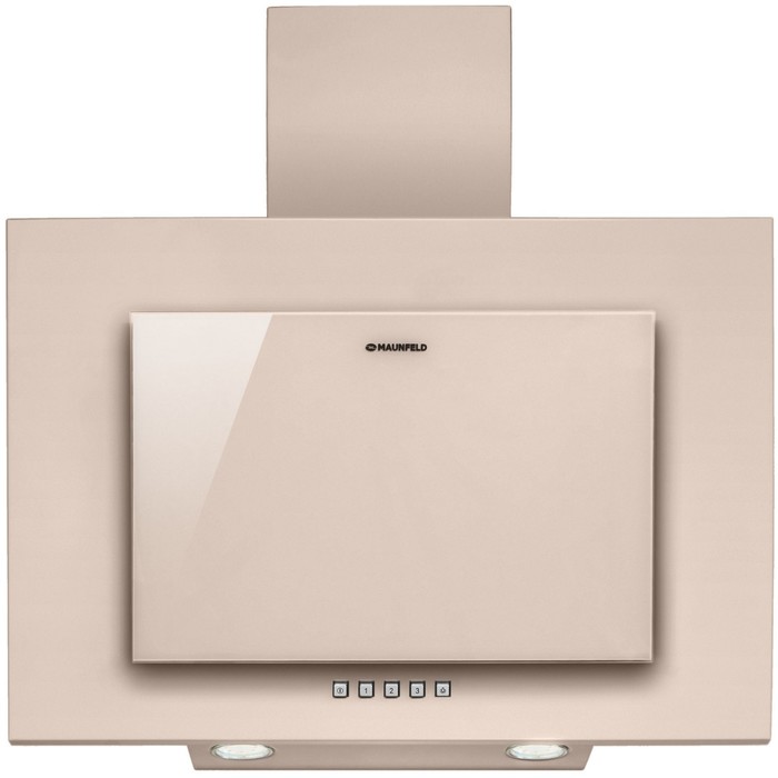 Вытяжка MAUNFELD Tower C 50 наклонная 650 м3ч 3 скорости 50 см тёмно-бежевая 1249000₽