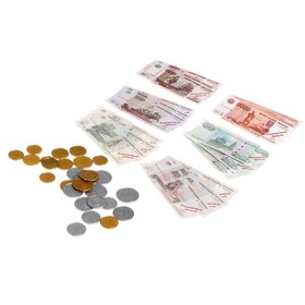 Игровой набор "Мои первые деньги" рубль в ПАКЕТЕ