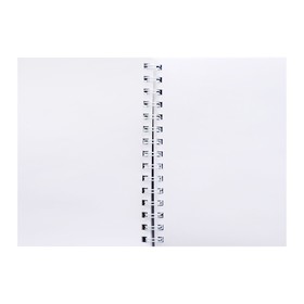 

Скетчбук, А5, 60 листов, на гребне, SKETCHBOOK.Iceberg, твёрдая обложка, микротекстурирование, ламинация soft-touch, блок 120г/м²