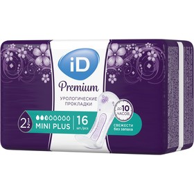 

Урологические прокладки iD Light Premium Mini Plus 16 шт